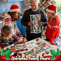 Miniatyrbild 7 av 7: Julkalender Pussel 1000 Bitar för Vuxna, Jul Nedräkning Kalender 2024 Pussel, Jultomte Pussel för Vuxna 1000 Bitar