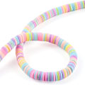 Miniatyrbilde 4 av 5: Omtrent 3200 pastellperler Heishi-perler Pastellperler