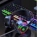 Miniatyrbillede 2 af 5: Gaming Headset med mikrofon til PS4 PS5 Xbox One PC, RGB Stereo Gamin