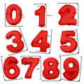 Miniatyrbillede 2 af 8: 10 Tommer 9 Dele Store Talforme Bageforme Silikon