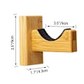 Miniatyrbillede 5 af 5: Baseball bat display case, robust baseballbat stativ, baseballbat display case holder, horisontal baseballbat holder