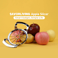 Miniatyrbild 4 av 4: Äppelskivare Uppgraderad Version 12-Blad Extra Stor Äppelskivare, Rostfritt Stål Ultra-Sharp Äppelskivare, Delare för Upp till 4 Tums Äpplen