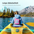 Miniatyrbild 5 av 5: Vattentät bluetooth-högtalare, bluetooth-duschhögtalare med högt stereoljud, duschhögtalare bluetooth trådlös med klämma och sugkopp, liten bärbar