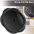 Miniatyrbilde 4 av 8: Stor Kylling-Rivjern - Kyllingbryst Rivjern med Børst & Gaffel, Synlig Kjøttrivjern, Sterk Anti-Skli Stripe, Ergonomisk Håndtak