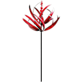 Pikkukuva 4 / 8: Kineettiset tuulimyllyt puutarhaan, puutarhan tuulimyllytikut red