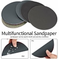 Miniatyrbild 2 av 5: 125 mm Sandpapper, Rund, Korn 1000/1500/2000/3000/4000/5000