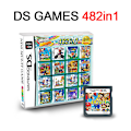 Pikkukuva 2 / 3: 482 in 1 Album Videopelikortti Konsolikortti Nintendo DS 3DS 2DS NDS NDSL NDS:lle 482 in 1
