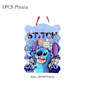 Miniatyrbild 5 av 5: Stitch födelsedagsfest dekoration Lilo och Stitch tema bordsset kopp tallrik vinkel ballong tillbehör för barn pojke flickor