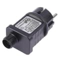 (AZC) Vanntett IP44 LED Timer Strømadapter med Transformator og 3.6W 31V Lysforsyning black