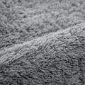 Miniatyrbillede 6 af 7: Tæpper til stue - Grå tæpper til soveværelse skridsikre - Moderne superbløde tykke luv små fluffy shaggy tæpper, der ikke fælder, 50 cm x 80 cm