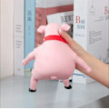 Miniatyrbild 3 av 6: Latex Piglet Mjuk Avlastningsdocka Leksak, Djur Hög Elastisk Sträckbar