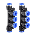 Pikkukuva 1 / 10: 2 kpl Push To Connect -liittimet putkiliitännät 6 mm 6mm