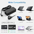 Miniatyrbillede 4 af 7: 65W USB C Strømadapter til bærbar computer til Lenovo ThinkPad Huawei
