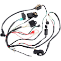 Miniatyrbilde 1 av 2: 50CC 70CC 90CC 110CC ATV Elektrisk Ledningsnett CDI Stator Kit Tenningssystem for Quad Kart