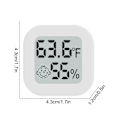 Miniatyrbild 2 av 5: 6-pack Mini Digital Termometer Hygrometer Inomhus LCD-skärm_xx
