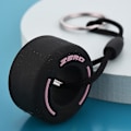Miniatyrbilde 2 av 4: 3 stk Kartokner Trendy F1 Bil Dekk Nøkkelring Unisex Mini Hjul Nøkkelring