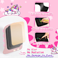 Miniatyrbillede 5 af 7: 8,5 tommer LCD Doodle Board Tablet til piger - Enhjørning Tegneplade til Børn 2-7 år - Rejselegetøj Fødselsdagsgave pink Pink