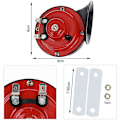 Miniatyrbilde 2 av 5: 2 stk 300db bilhorn 12v vanntett dobbelthorn for bil, elektriske snegler