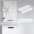 Pikkukuva 5 / 6: 2 kpl Pegboard-alustat Seinä-pegboard-alustat Pegboard-tarvikkeet