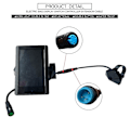 Miniatyrbild 3 av 5: 850c P850c Display Controller 4 Pin För Comversion Kit Panel Control Cykling Ebike Tillbehör 2024(ws)