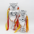 Miniatyrbilde 4 av 4: Fotballtrofé, Champions League-trofé, European Champions League 2024, Fotballkamp-trofé (Størrelse: 13,4 tommer) 13.4in