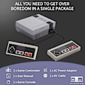 Miniatyrbilde 2 av 4: Klassisk Retro Spillkonsoll Mini Videokonsoller Spill Med 620 Spill - Av Output_as