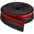 Miniatyrbillede 1 af 5: Universal DIY garageport nedre tærskel gummitætningstrimmel vejrstrimling erstatningsflodbarriere til garageporte isolering længde 2,5 m tykkelse 6
