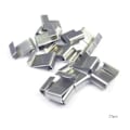 Pikkukuva 1 / 8: 25/50kpl W-tyypin/Z-tyypin kasvihuonekiinnikkeet Kestävät lasipaneelikiinnikkeet Klipsit Kasvihuonelasityökalut Z Z 25pcs