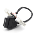 Miniatyrbillede 3 af 6: Til Tesla - Model 3 Y Connector Adapter Obd Til Obd2 16 Pin Bilscanner Værktøjskabel