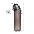 Pikkukuva 3 / 10: Flavorie-vesipullo pillillä, 650 ml maustettu vesipullo tai makupalot Matte Black 0.26