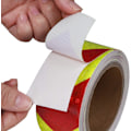 Miniatyrbillede 5 af 5: Rød/gul - Pilformet reflekterende tape, reflekterende advarselstape, Tra