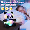 Miniatyrbillede 3 af 5: \"Lysende Panda Plyslegetøj LED Panda Bjørn Blød Udstoppede Dyr Selvlysende Sovende Ven med Natlys Fødselsdag til Småbørn Børn_xx