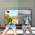 Miniatyrbild 3 av 8: Grepp som är kompatibla med Nintendo Switch för Joy Con & OLED-modell för Joycon Red and Blue