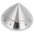 Miniatyrbilde 4 av 4: Kjøkken Koker Timer Rustfritt Stål Mekanisk Timer Påminnelse Tidshåndtering Verktøy (Skarp Form)