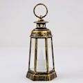 Miniatyrbilde 1 av 10: LED-lykt Lanterne GULL gold