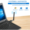 Miniatyrbilde 3 av 5: Dongle Bluetooth 5.3, Bluetooth-adapter for PC Bluetooth USB