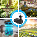 Miniatyrbilde 4 av 4: Fontenepumpe med LED-belysning, vannpumpe for hage