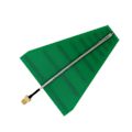 Miniatyrbillede 4 af 5: Uwb Ultra Wideband Log Periodisk Antenne 1.35ghz9.5ghz 15w 56db Broadcast Antenne med Adapterkabel