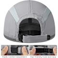 Miniatyrbillede 2 af 3: Reflekterende Sammenfoldelig Udendørs Hat Ustruktureret Design UPF 50+ Solbeskyttelse Sportshatte til Kvinder og Mænd Z-FD-RC-632 grey