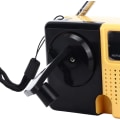 Miniatyrbilde 8 av 10: Håndsveiv lommelykt radio, bærbar utendørs nødradio for nødsituasjoner