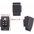 Miniatyrbillede 3 af 4: Legetøjsbil Accelerator Pedal Kontrol Switch - Sort 6-polet