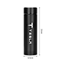 Miniatyrbilde 4 av 5: Stor kapasitet 304 rustfritt stål vakuum termos for Tesla Model 3 Model X Model S Model Y biltilbehør Black