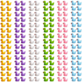 Miniatyrbilde 2 av 5: Mini ender mini små ender gummianka gul ender Miniatyr dyr 50/1 Pink 50 pcs