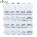 Miniatyrbillede 2 af 5: Tens/ems Elektrode Pads Fysioterapi Massage Pads Til Akupunktur Digi( Farve : 20stk )