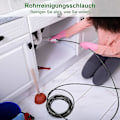 Miniatyrbilde 4 av 5: Rørrenseslange, 20 M, 180 Bar, Høytrykkslange med adapter, Rørrensesett for Krcher høytrykksvasker