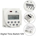 Pikkukuva 1 / 5: DC 12V Ajastinkytkin 16A Digitaalinen Elektroninen LCD-Aika Rele