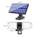 Pikkukuva 5 / 5: Ulkoseinävalaisimet 20W, 100 LED-aurinkovalot liiketunnistimella