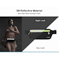 Miniatyrbillede 4 af 4: Taske til mobiltelefon Fanny Pack Løbe Vandreture Reflekterende Vandafvisende til nubia mini 5G (2019) > GRÅ GRAY