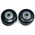 Pikkukuva 4 / 6: 4 Pyörää Kestävät Hiljaiset Matkalaukun Vaihtopyörät Kumipyörät Korjaussarjat (50mm X 18mm) - Perfet