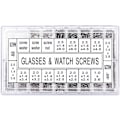 Miniatyrbild 3 av 7: 1000 st Micro Eyeglasses Forma Mini Solglasögon Sortiment Skruv Klockmutter Reparationssats För Rostfria Stålskruvar